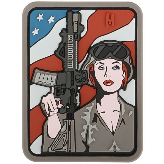 Патч Maxpedition Soldier Girl - Arid
