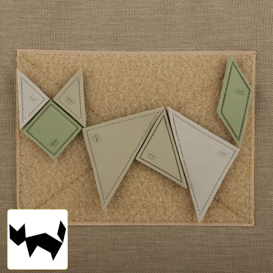 Патч Maxpedition Tangram 7-Piece - Arid