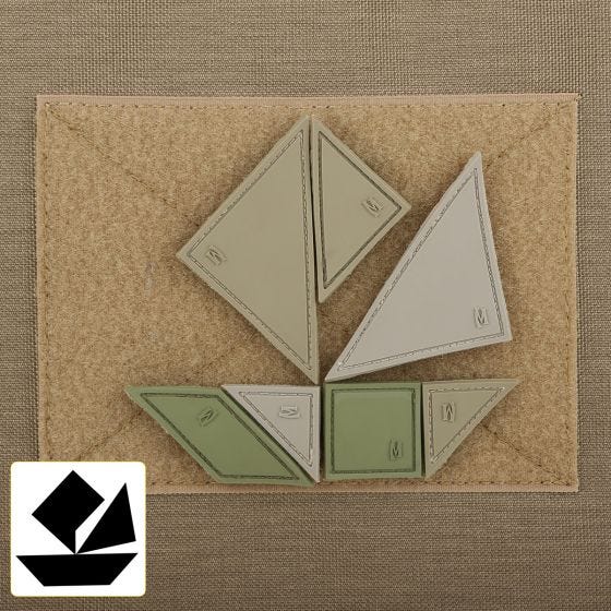 Патч Maxpedition Tangram 7-Piece - Arid