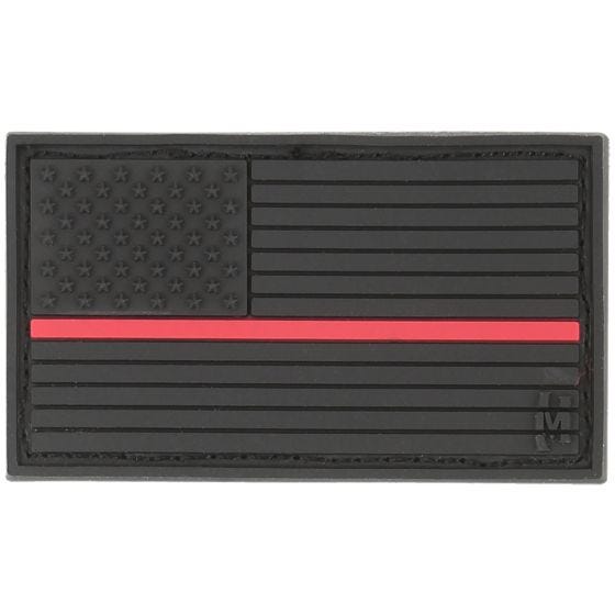 Малый Патч Maxpedition USA Flag - Firefighter Thin Red Line