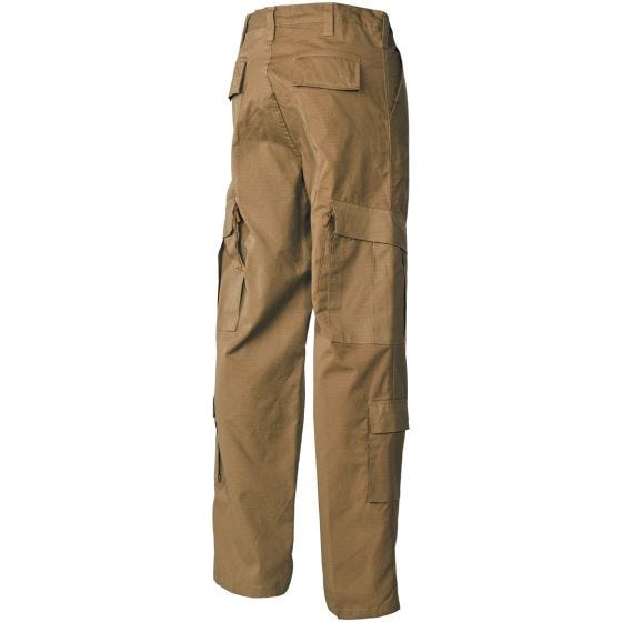 Боевые Брюки MFH ACU из Материала Ripstop Coyote Tan