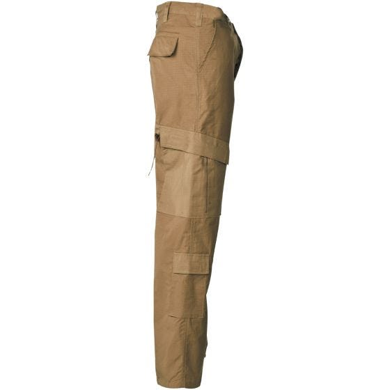 Боевые Брюки MFH ACU из Материала Ripstop Coyote Tan