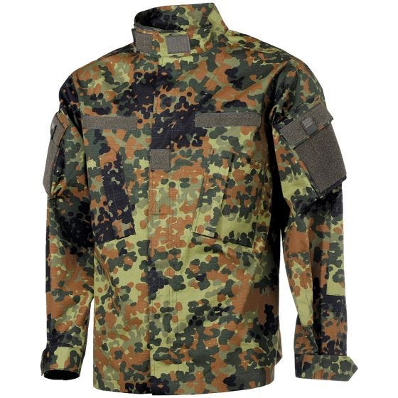 Полевая Куртка MFH ACU из Материала Ripstop Flecktarn