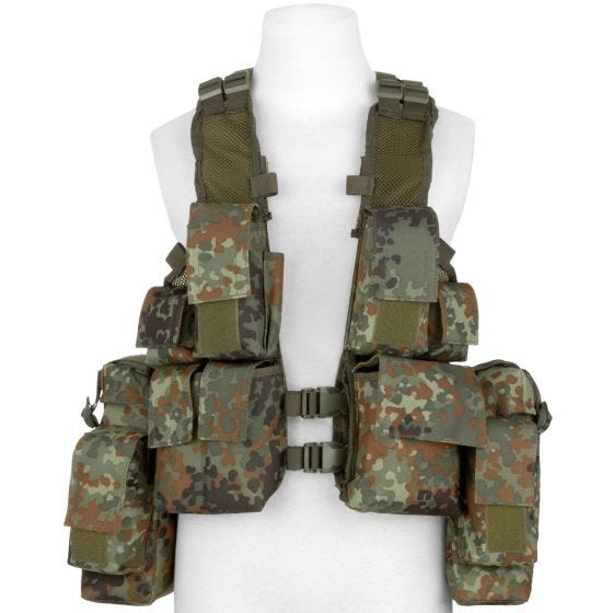 Жилет MFH South African Assault - Flecktarn