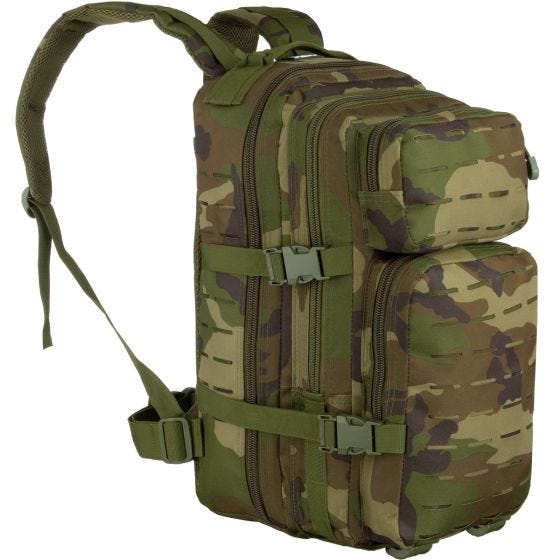Рюкзак MFH Assault I с Лазерной Перфорацией - Woodland