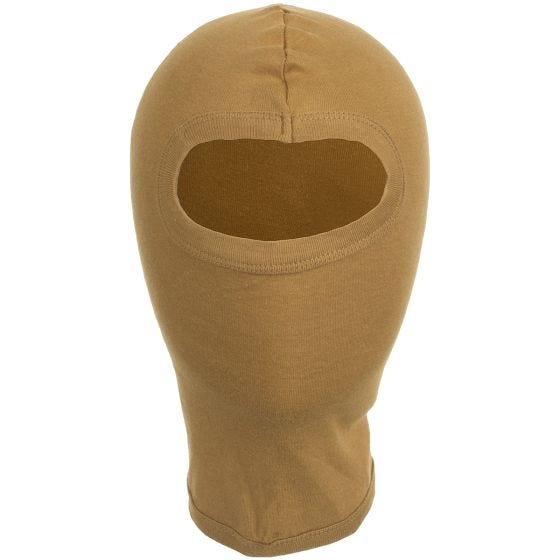 Балаклава с 1 Отверстием MFH из Облегченного Коттона - Coyote Tan
