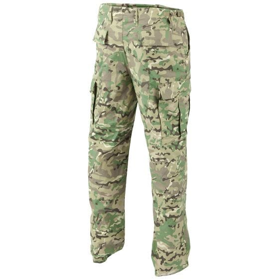 Боевые Брюки MFH BDU из Материала Ripstop Operation Camo