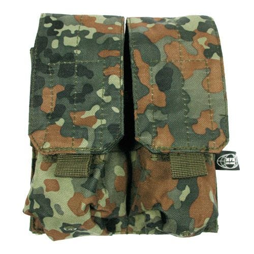 Двойной Подсумок для Магазинов MFH M4/M16 MOLLE - Flecktarn