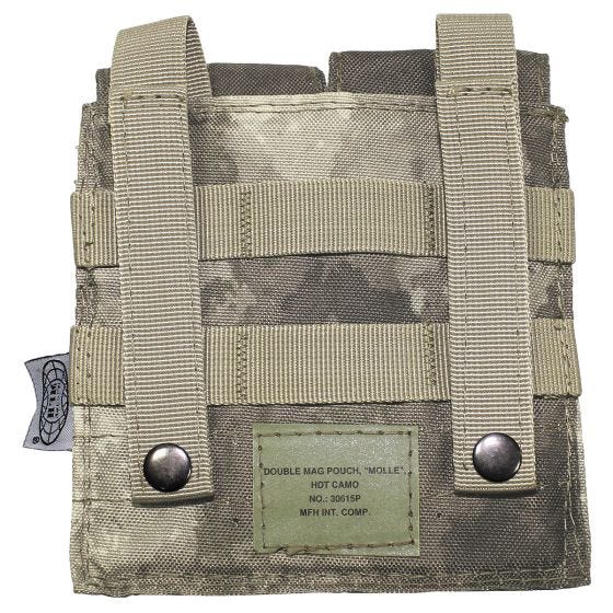 Двойной Подсумок для Магазинов MFH M4/M16 - HDT Camo AU
