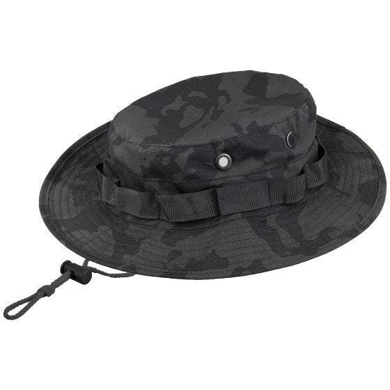 Широкополая Шляпа MFH GI из Материала Ripstop - Night Camo