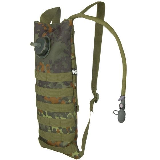 Питьевая Система с Чехлом MFH MOLLE - Flecktarn