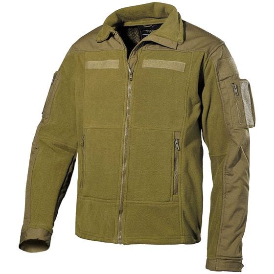 Флисовая Куртка MFH US Combat Coyote