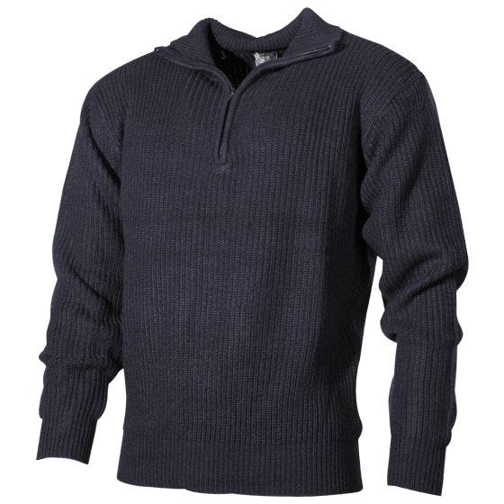 Свитер MFH Navy из Акрила Navy Blue