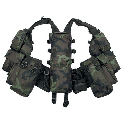 Жилет MFH South African Assault - Czech Woodland