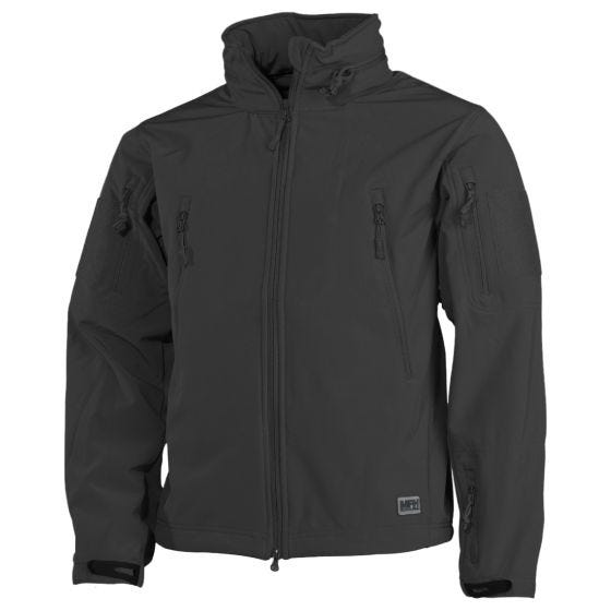 Куртка Soft Shell MFH Scorpion Черный