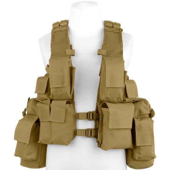 Жилет MFH South African Assault - Coyote Tan