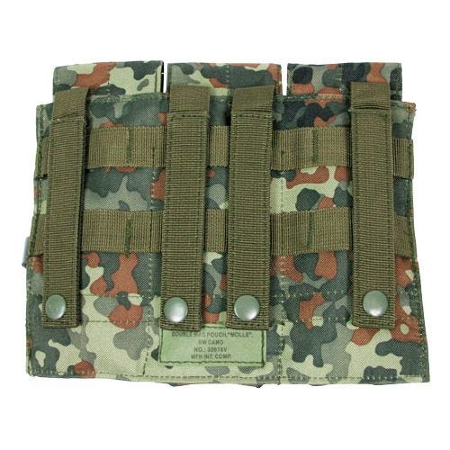 Подсумок для Трех Магазинов MFH M4/M16 MOLLE - Flecktarn