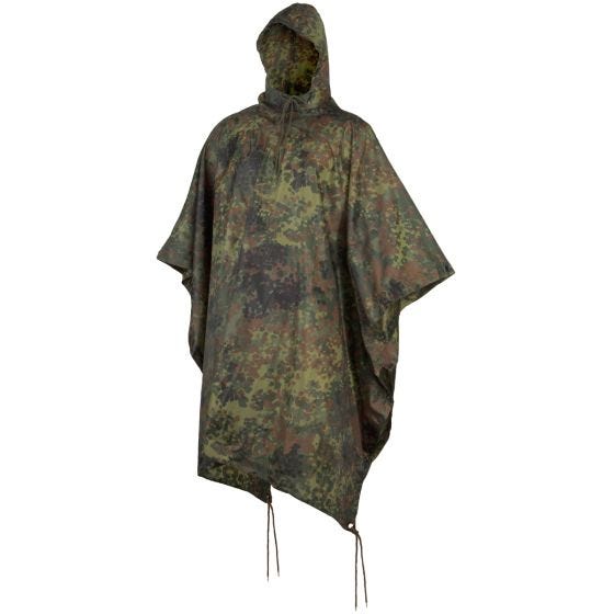 Пончо MFH US из Материала Ripstop - Flecktarn