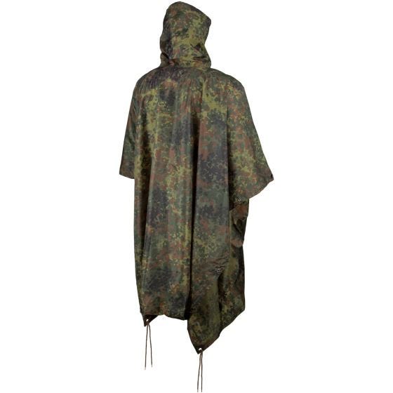 Пончо MFH US из Материала Ripstop - Flecktarn