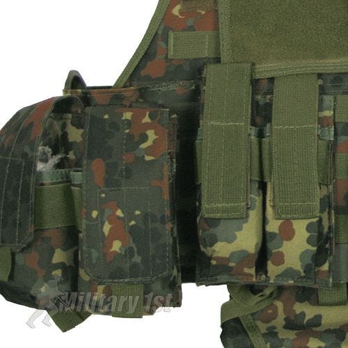 Тактический Жилет MFH Ranger MOLLE Flecktarn