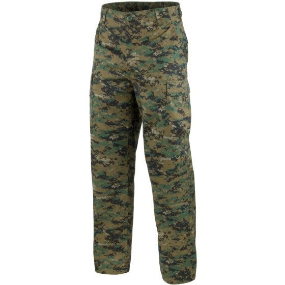 Боевые Брюки Mil-Tec BDU - Digital Woodland