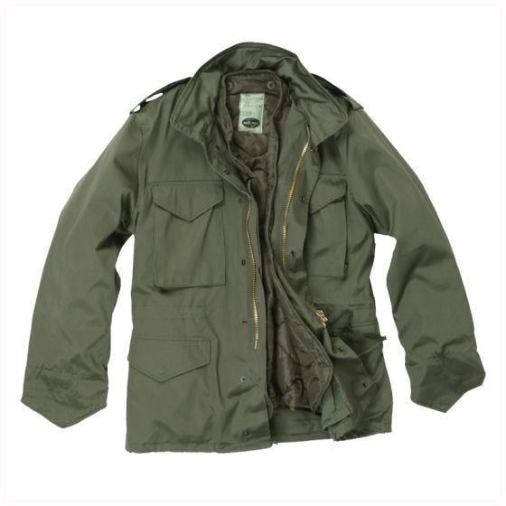 Куртка Mil-Tec Classic M65 US - Оливковый