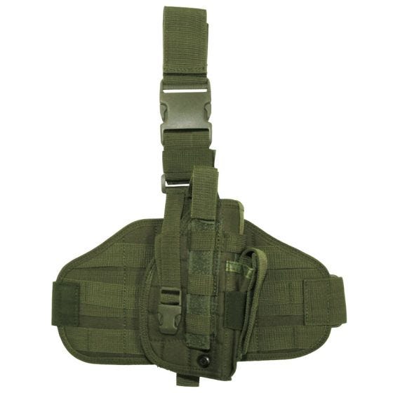 Кобура на Ногу MFH MOLLE Тактическая - Оливковый