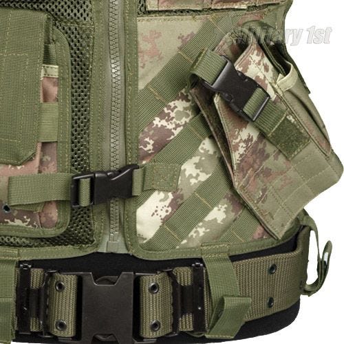 Тактический Жилет Mil-Tec USMC - Vegetato Woodland