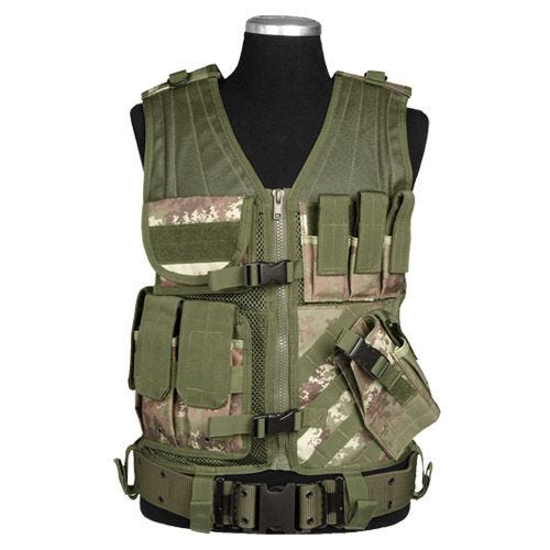 Тактический Жилет Mil-Tec USMC - Vegetato Woodland