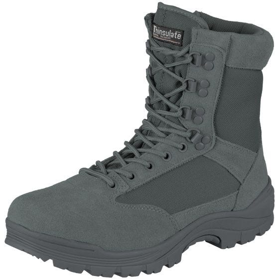 Ботинки с Боковой Молнией Mil-Tec Тактические - Urban Grey