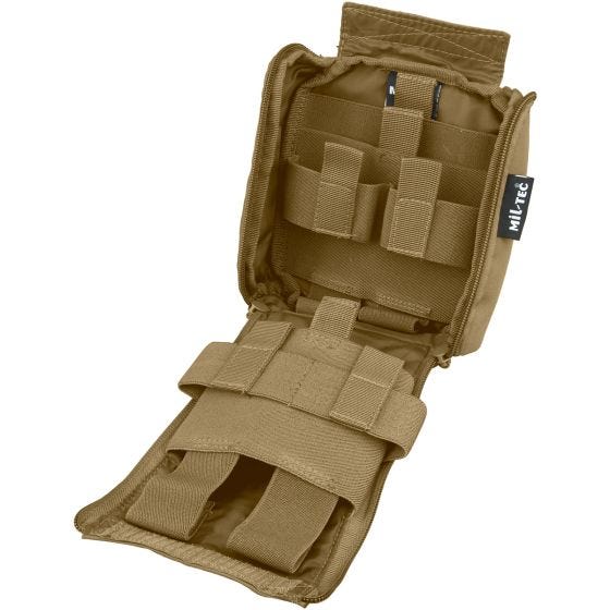 Подсумок для Индивидуальной Аптечки Mil-Tec с Лазерной Перфорацией - Dark Coyote