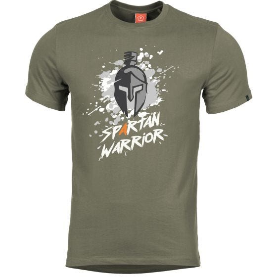 Футболка Pentagon Ageron Spartan Warrior Оливковый