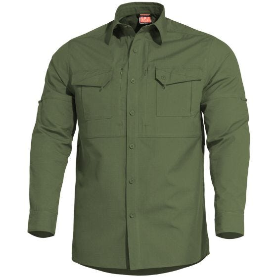 Рубашка Pentagon Plato Тактическая - Camo Green