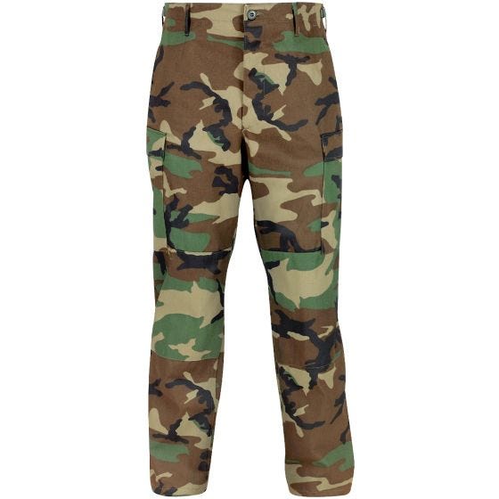 Брюки с Ширинкой на Пуговицах Propper BDU из Поликоттоновой Саржи - Woodland