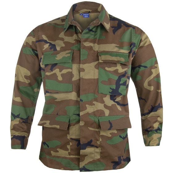 Китель Propper BDU из Поликоттоновой Саржи - Woodland