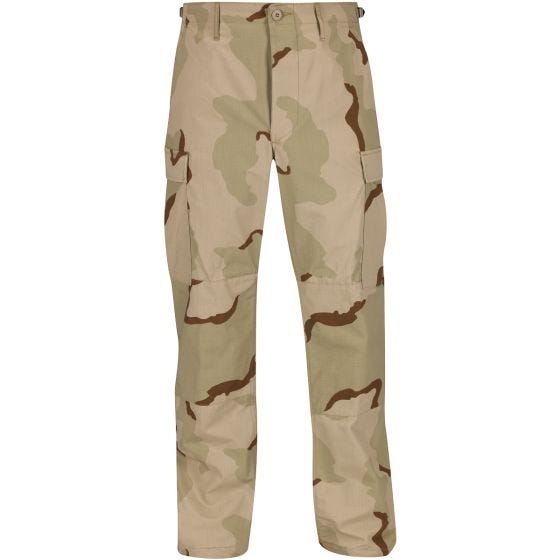 Брюки с Ширинкой на Пуговицах Propper BDU из Хлопка Ripstop - Пустынный 3-Цветный