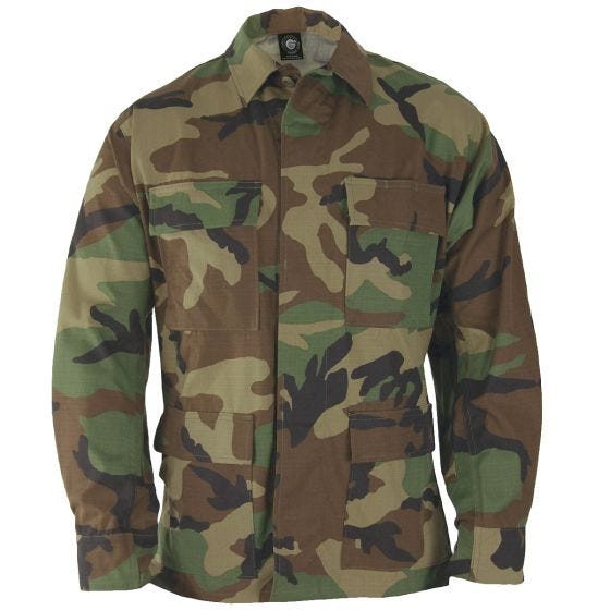 Форменный Китель Propper BDU из Поликоттона Ripstop - Woodland