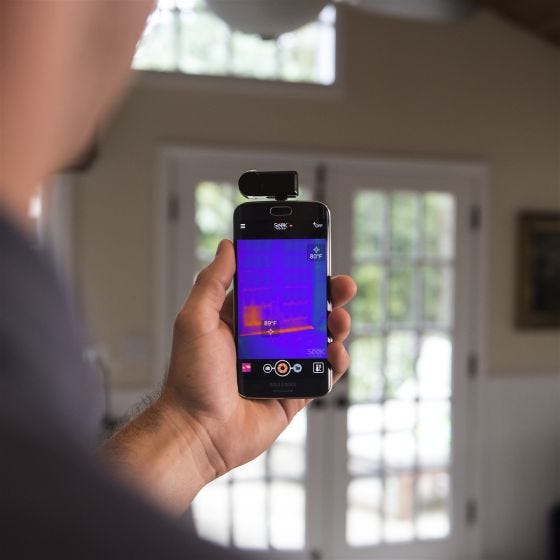 Компактная Камера Seek Thermal Android - Черный