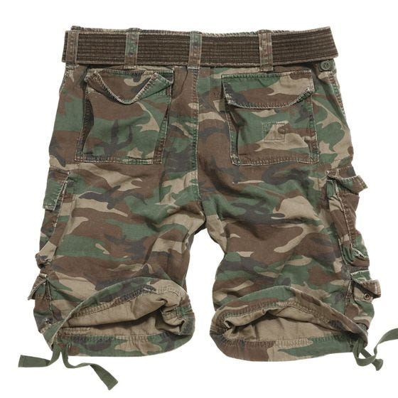 Шорты Surplus Division Woodland