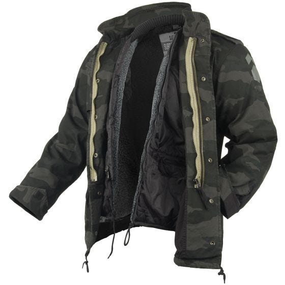 Куртка Surplus M65 Regiment - Black Camo