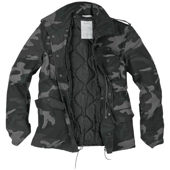 Полевая Куртка Surplus US M65 - Black Camo