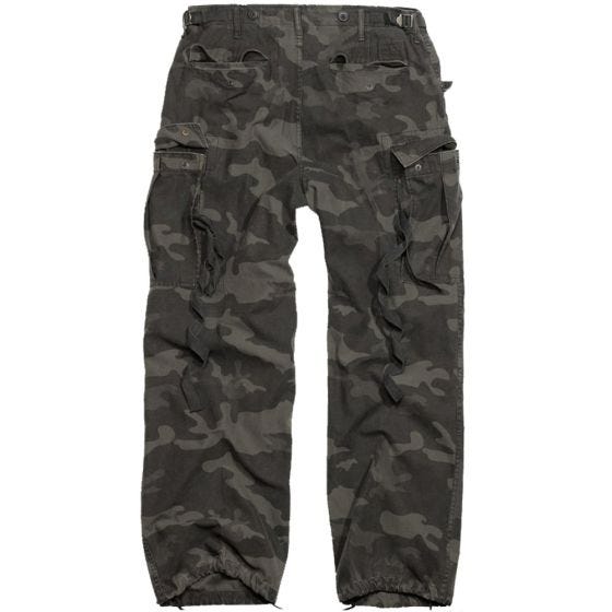 Брюки Surplus Vintage Fatigues Black Camo