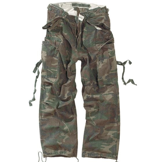 Брюки Surplus Vintage Fatigues Woodland