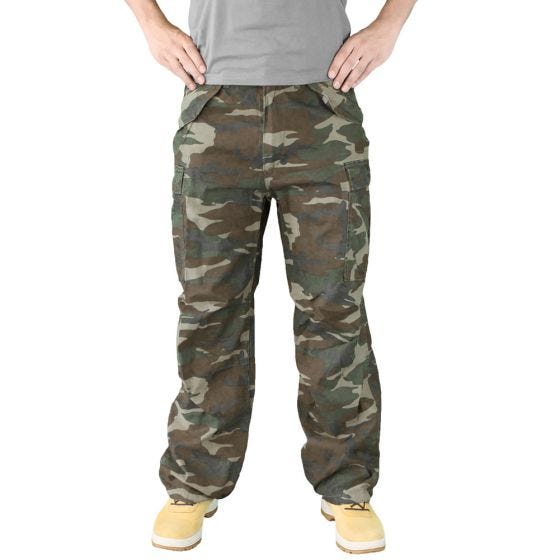 Брюки Surplus Vintage Fatigues Woodland