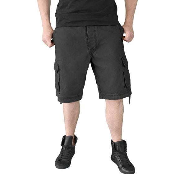 Шорты Surplus Vintage Приглушенный Черный