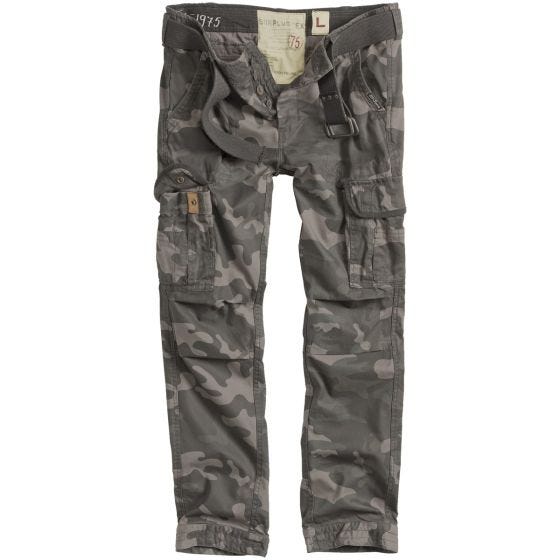 Брюки Surplus Premium Slimmy - Black Camo