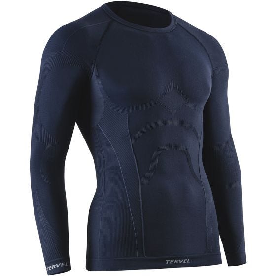 Рубашка с Длинным Рукавом Tervel Comfortline - Navy