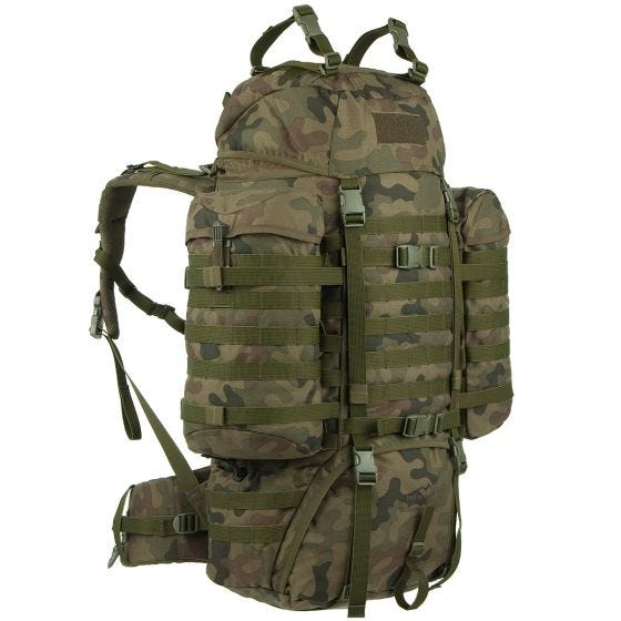 Рюкзак Wisport Raccoon 65 л - PL Woodland