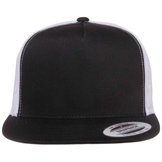Кепка YP Classics Trucker 2-Tone - Черный/Белый