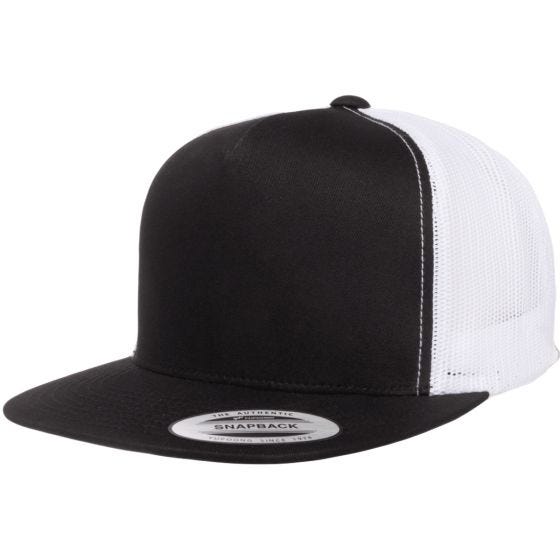 Кепка YP Classics Trucker 2-Tone - Черный/Белый